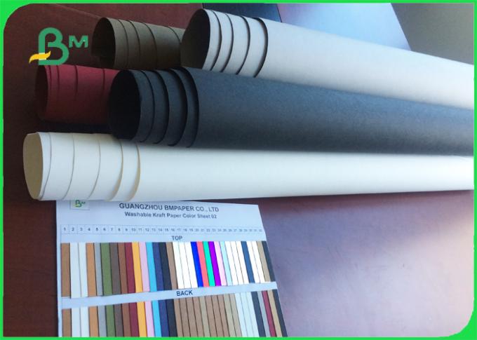 0.55mm Thickness Washable kraft Paper Fabric Rolls 150cm X 110 Yard Surface Smoothness