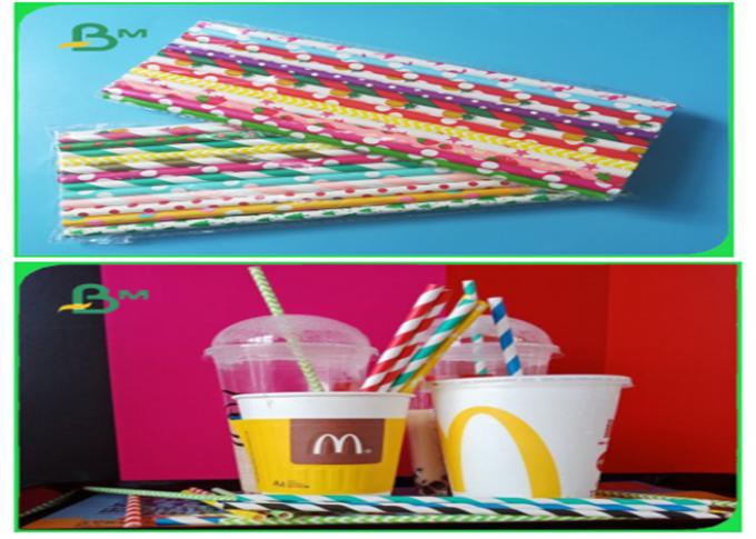 Environmental Protection Recyclable 60gsm 120gsm Colorful Straw Paper For Food