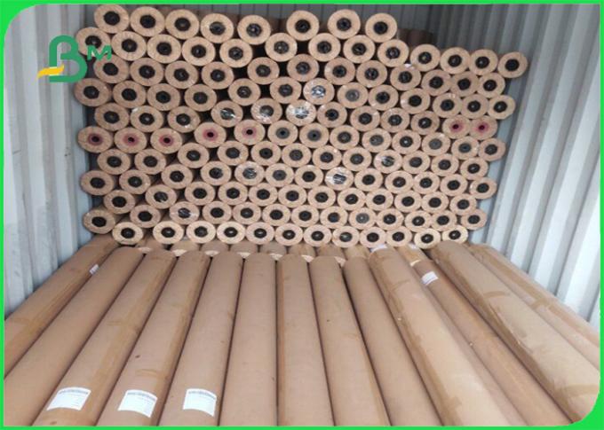 20LB Plotter Bond Paper High Whiteness Length 100m 150m For CAD Design