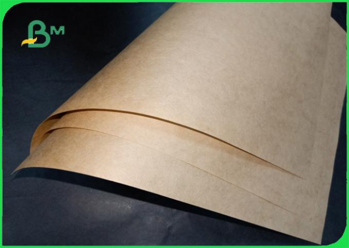 80gsm good breakage resistance high strength brown kraft paper for bags