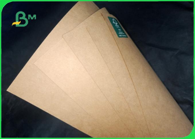 300gsm 350gsm food grade brown kraft paper High bursting resistance in roll