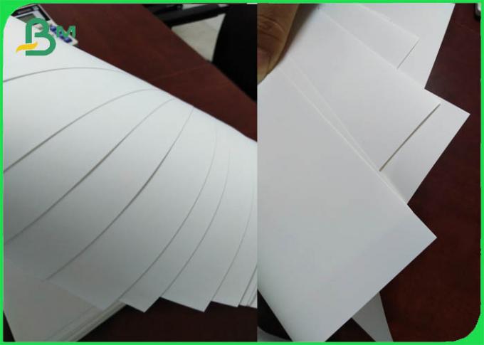 130um polypropylene synthetic paper Double Side Matt Smooth Finish