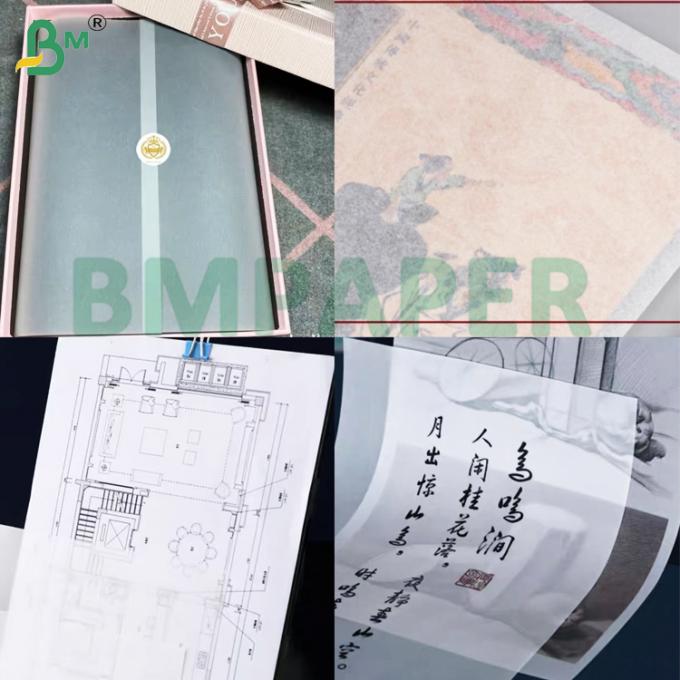 73g 83g White High Strength Translucent Sketching Tracing Paper For Painting