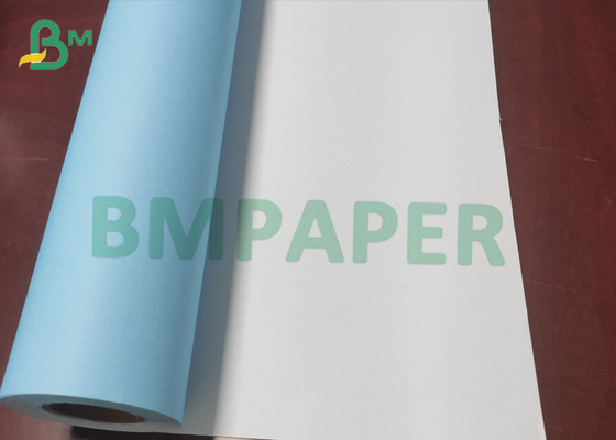 एक तरफा नीले रंग का पेपर रोल इंजीनियरिंग पेपर रोल ब्लूप्रिंट