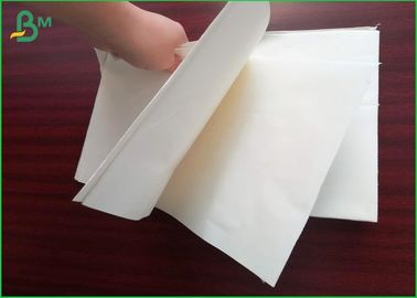 आकार अनुकूलित वुडफ्री पेपर रोल 80gsm 75gsm Uncoated व्हाइट मलाईदार कागज
