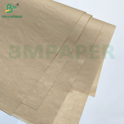 सैंडविच रैप पेपर नेचुरल ब्राउन 40gsm 45gsm Greaseproof Paper