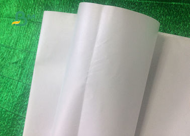 हैमबर्गर बैग के लिए Greaseproof / निविड़ अंधकार 40gsm पीई लेपित सफेद क्राफ्ट पेपर