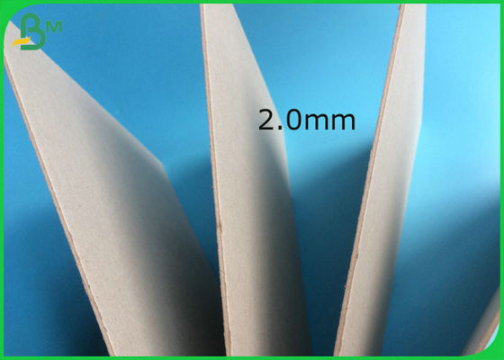 हार्डकवर बुक कवर के लिए उच्च स्टेफनेस 300 जी 2.0 मिमी एफएससी प्रमाणित ग्रे चिपबोर्ड