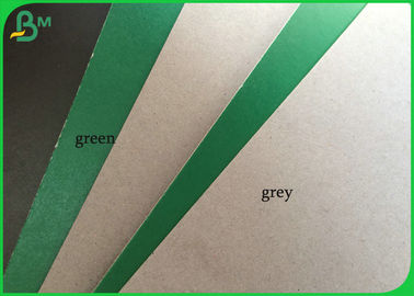 एफएससी प्रमाणित कोटिंग एक तरफ ग्रे एक तरफ हरे रंग के पेपर कार्बन