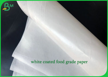 कैंडी पैकेज के लिए खाद्य ग्रेड पेपर रोल एफडीए 35 जी व्हाइट क्राफ्ट पेपर + 10 जी पीई लेपित:
