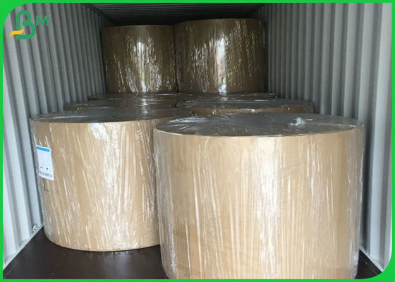 पैकिंग के लिए FSC प्रमाणित 50GSM से 160GSM ब्राउन क्राफ्ट लाइनर पेपर