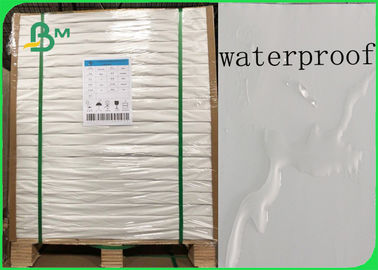 रीसायकल करने योग्य पर्यावरणीय जलरोधी 200 ग्राम - 450 ग्राम पत्थर का कागज रीम में