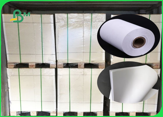 FSC 53GSM - 160GSM प्योर वुड पल्प ऑफसेट पेपर ग्रेट वाइटनेस 70 * 100CM