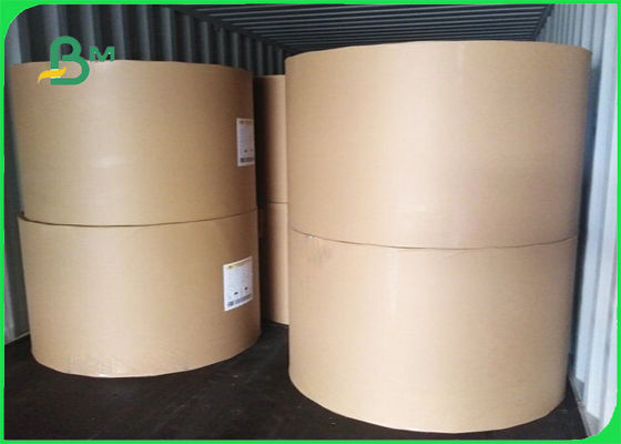 80gsm 90gsm व्हाइट क्राफ्ट पेपर 100% सेफ बैग के लिए रोल्स बैग में प्रिंट कर सकता है