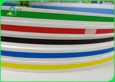 एक स्ट्रॉ बनाने के लिए आकार 15 मिमी 60 ग्राम बायोडिग्रेडेबल रंगीन स्ट्रॉ पेपर रोल
