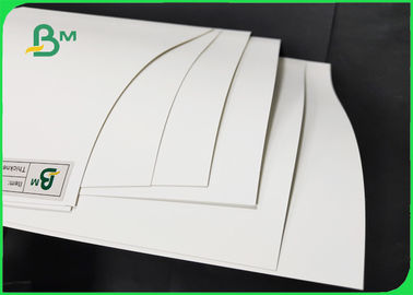 सफेद पॉलीप्रोपाइलीन कागज चिकनी सतह और जलरोधक 450 x 320 मिमी