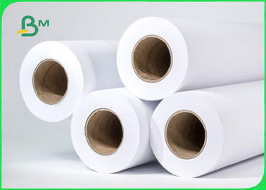 परिधान कारखाने 60gsm 70gsm के लिए उच्च सफेदी प्लॉटर मार्कर कागज