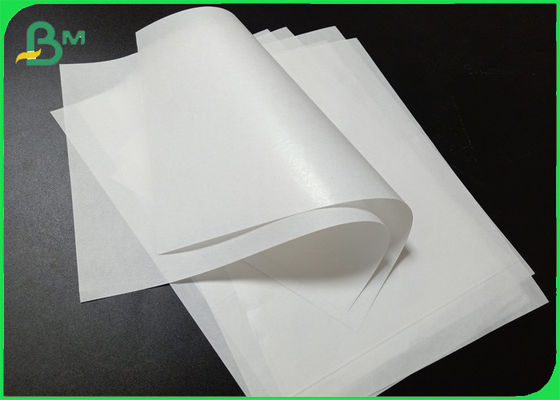 फूड पेपर बैग बनाने के लिए 30 ग्राम- 50 ग्राम फूड ग्रेड व्हाइट क्राफ्ट पेपर रोल