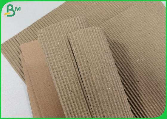 पैकेजिंग कार्टन बॉक्स के लिए ब्राउन ई एफ बांसुरी टेस्ट लाइनर नालीदार कागज बोर्ड