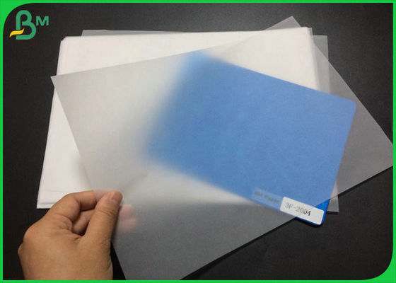 पर्यावरण के अनुकूल 50gr पारदर्शी अनुरेखण कागज A4 आकार ऑफसेट प्रिंटिंग के लिए