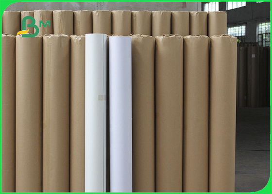 परिधान उद्योग के लिए 50gr Uncoated सफेद प्लॉटर पेपर180cm 210cm x 160m