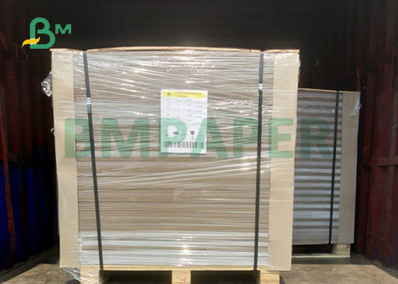 फ़ाइल फ़ोल्डर के लिए लंबे अनाज 1 मिमी 2 मिमी 3 मिमी Uncoated सफेद शीट कार्डबोर्ड
