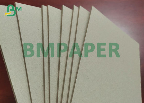 शीट्स में 2mm 3mm सुपर थिक ग्रे अनकोटेड बोर्ड स्ट्रॉ पेपरबोर्ड