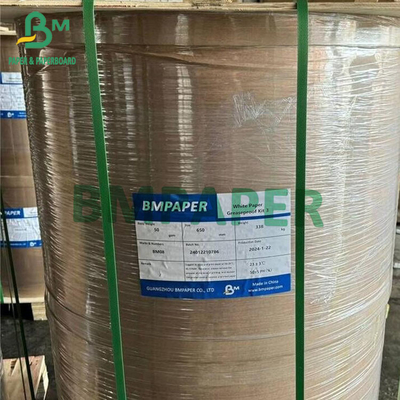 ग्रीस प्रूफ पेपर 34gsm 36gsm 40gsm सफेद और भूरा रंग विभिन्न ग्रेड में 325mm 535mm 650mm 787mm