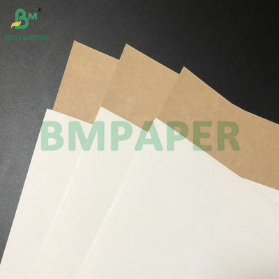 C1S मिट्टी लेपित 295gsm 325gsm खाद्य बॉक्स के लिए सफेद शीर्ष क्राफ्ट बैक कार्डबोर्ड