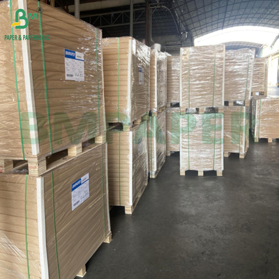 200g - 365g मिट्टी से ढके पुनर्नवीनीकरण कार्डबोर्ड CCKB Kraft Back For Carton Boxes