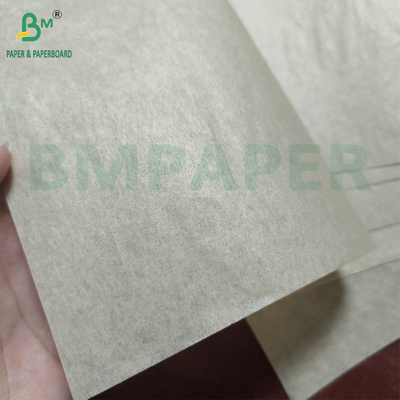 सैंडविच रैप पेपर नेचुरल ब्राउन 40gsm 45gsm Greaseproof Paper