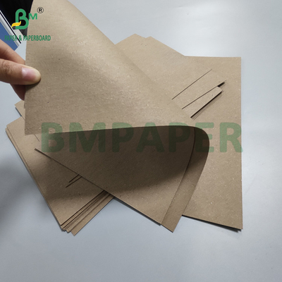 टेप ट्यूबों के लिए 350 ग्राम ब्राउन कोर बोर्ड पेपर उच्च कठोरता 100 सेमी 120 सेमी