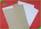 नोटबुक के लिए ग्रे बैक के साथ पुनर्नवीनीकरण लकड़ी पल्प व्हाइट लेपित डुप्लेक्स बोर्ड