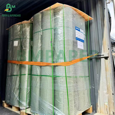 बनावट वाले धोने योग्य Kraft P0.55mm 150cm X 100m 50maper Rolls For Jeans लेबल