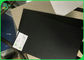 250gsm - 3 मिमी बड़े कार्डबोर्ड बॉक्स के लिए दोनों साइड चिकना ब्लैक पेपर बोर्ड
