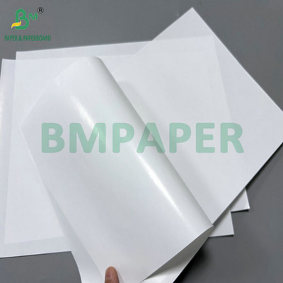 80 ग्राम 90 ग्राम सफेद खाद्य सुरक्षित शंकु कागज के लिए आइसक्रीम पैकेजिंग 31 x 43 इंच