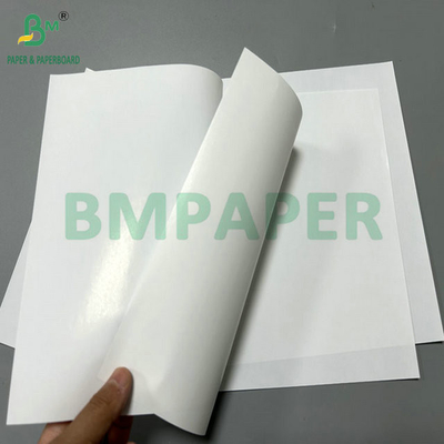 80 ग्राम 90 ग्राम सफेद खाद्य सुरक्षित शंकु कागज के लिए आइसक्रीम पैकेजिंग 31 x 43 इंच