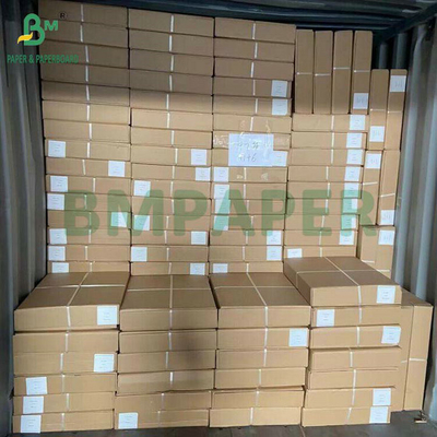610mm x 50m A0 A1 80GSM बैंगनी नीला सीएडी प्लॉटर पेपर रोल