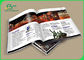 80 - 400 जी रंग सी 2 एस चमकदार कला पेपर प्रिंटिंग पत्रिका दो पक्ष लेपित