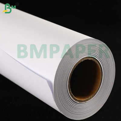बीएमपेपर वाइड फॉर्मेट पेपर 24 "x 500" रोल बॉन्ड इंजीनियरिंग 20lb 3" कोर