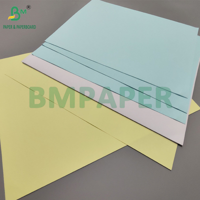 50 ग्राम 60 ग्राम सीएफ सफेद एनसीआर कार्बनलेस कागज बहु भागों के लिए 610 x 860 मिमी