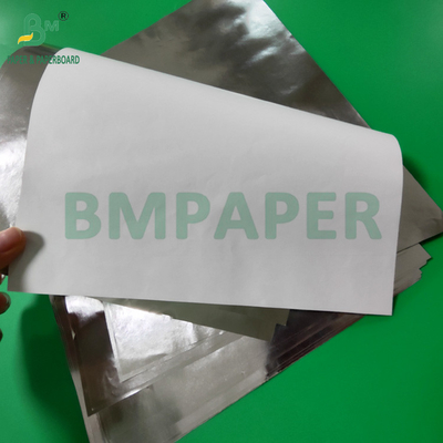 बीयर लेबल के लिए 70 ग्राम धातुकृत सोना चांदी गीला शक्ति कागज 70 x 100 सेमी