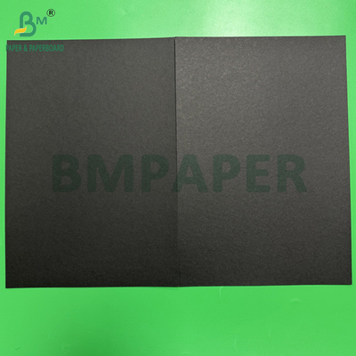 400 ग्राम 450 ग्राम काली कागज दो तरफा गहरी काली चादरें 610x860 मिमी