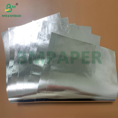 एल्यूमीनियम कोटिंग सफेद पीठ 70gsm गीला शक्ति कागज के लिए ग्लास बोतल बीयर