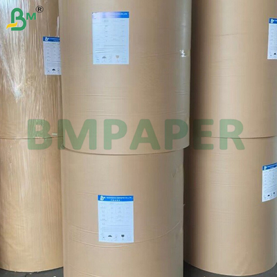 0.55 मिमी 0.8 मिमी जलरोधक धोने योग्य क्राफ्ट पेपर रोल 150cm*100m