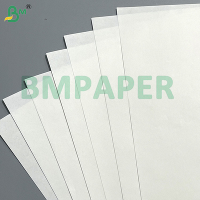 80GSM 90GSM बैग के लिए सफेद क्राफ्ट पेपर उच्च शक्ति आंसू प्रतिरोधी खाद्य सुरक्षित पूर्ण लकड़ी के पल्स