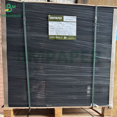 2 मिमी 1600 ग्राम काले कार्डबोर्ड घडी के बक्से के लिए ठोस बोर्ड 89 X 119cm 93 X 130cm