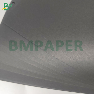 0.8mm पैकेजिंग बॉक्स बनाने के लिए डबल साइड ब्लैक कार्डबोर्ड