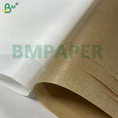 40g खाद्य सुरक्षा ग्रीसप्रूफ उच्च तापमान प्रतिरोधी सिलिकॉन बेकिंग पेपर खाद्य पैकेजिंग के लिए पैलेट लाइनर एयर फ्रायर्स