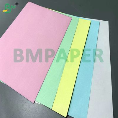 60gsm 70gsm 80gsm रसीद के लिए गुलाबी हरा कार्बनलेस पेपर 61 x 86cm